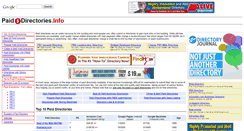Desktop Screenshot of paiddirectories.info